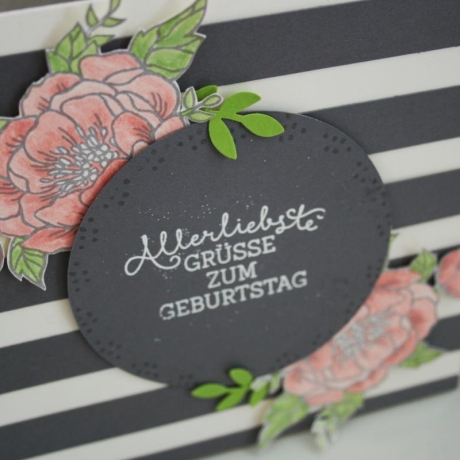 GROSSE KARTE Allerliebste GRÜSSE zum Geburtstag