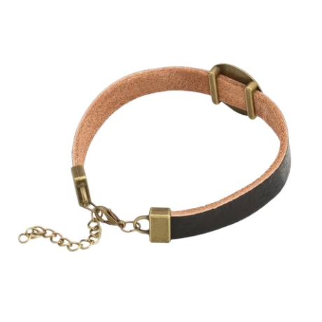 Lederarmband Motiv Butterfly