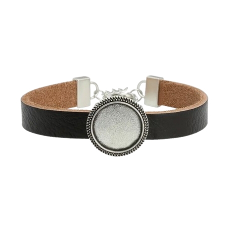 Lederarmband Motiv Lebensbaum