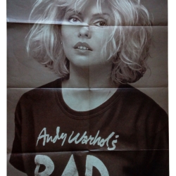 DEBBIE HARRY BLONDIE VINTAGE POSTER 