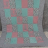 Krabbeldecke Julina, Patchwork, Kuscheldecke