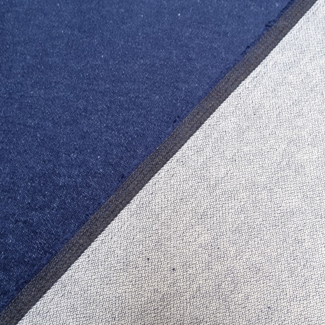 Denim blau samtweich 10,3 oz 155 cm breit 100 % Cotton Jeansstoff