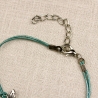 Lederarmband Schmetterling – 21 Farben, verstellbar