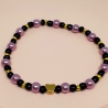 Perlenarmband mit Herz | Handgemachtes Armband Perlenschmuck 