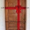 Schleife Haustüre, Hausübergabe, Eröffnung, Weihnachts Türdeko,