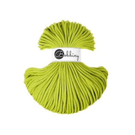 Bobbiny Flechtkordel Premium 5mm 100m Farbe dopamine lime