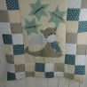 Krabbeldecke kleiner Drache, Patchwork, Kuscheldecke