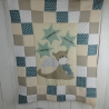 Krabbeldecke Drache, Patchworkdecke, Kuscheldecke, Tagesdecke