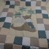 Krabbeldecke kleiner Drache, Patchwork, Kuscheldecke