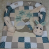 Krabbeldecke, Kuscheldecke, Bettschlange, Puckschnecke-Set