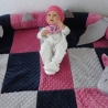 Krabbeldecke, Kuscheldecke, Bettschlange, Puckschnecke-Set