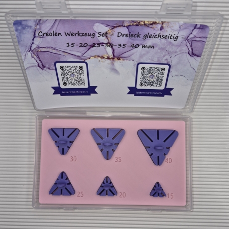 Creolen-Hilfstool – 6 Formen und Größen wählbar | Hoops-Hilfstool