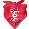 Dreiecks Hundehalstuch WELPE BELLO personalisiert mit Name