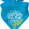 Dreieckstuch Hundehalstuch FLORALPFOTE personalisiert mit Name