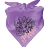 Dreieckstuch Hundehalstuch FLORALPFOTE personalisiert mit Name