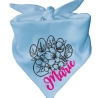 Dreieckstuch Hundehalstuch FLORALPFOTE personalisiert mit Name