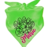 Dreieckstuch Hundehalstuch FLORALPFOTE personalisiert mit Name