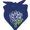 Dreieckstuch Hundehalstuch FLORALPFOTE personalisiert mit Name