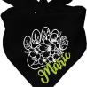 Dreieckstuch Hundehalstuch FLORALPFOTE personalisiert mit Name