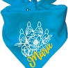 Dreieckstuch Hundehalstuch FLORALPFOTE KR personalisiert mit Name