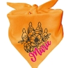 Dreieckstuch Hundehalstuch FLORALPFOTE KR personalisiert mit Name