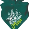 Dreieckstuch Hundehalstuch FLORALPFOTE KR personalisiert mit Name