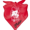 Dreiecks Hundehalstuch WELPE STROLCHI personalisiert mit Name