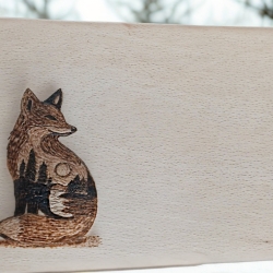 Frühstücksbrett–handgebrannt,Waldtiere|Geschenkidee Tierliebhaber Frühstücksbrett–handgebrannt,Waldtiere|Geschenkidee Tierliebhaber