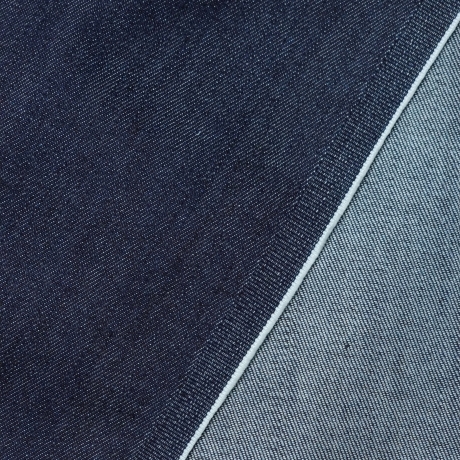 Stretch-Denim, elastischer Jeansstoff blau 9,7 oz 165 cm breit