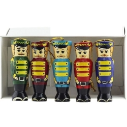 Tannenbaum-/Geschenkanhänger Husare, Holz, # DZ 601