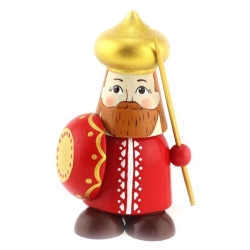 Holzfigur Bogetir, bunt, Handarbeit, # 815, bunt