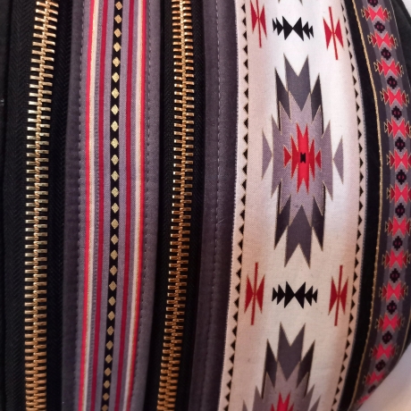 XXL Banana Bag, Cross Body Jeans Bag upcycling