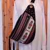 XXL Banana Bag, Cross Body Jeans Bag upcycling