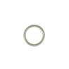 O-Ring 10 Stk. 20,26,30,40mm Silberfarben Rundring Metall