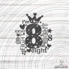 I'm eight Plotterdatei SVG DXF