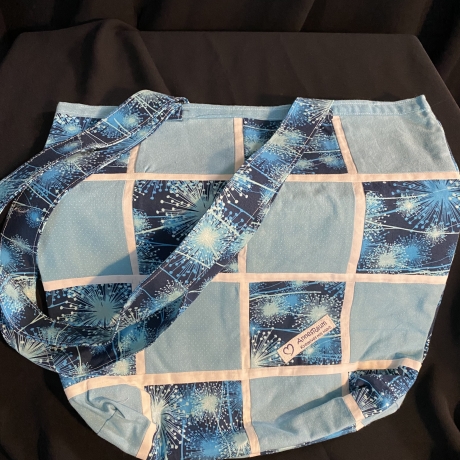 Patchwork Einkaufstasche - 7 -