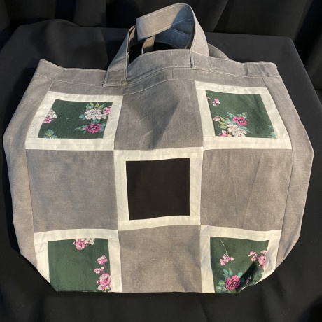 Patchwork Einkaufstasche - 3 -