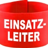 Klett-Armbinde 10 cm Höhe bedruckt mit EINSATZLEITER