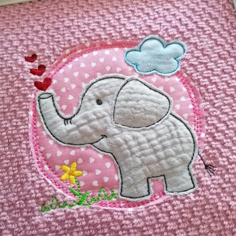 Stickdatei Elefant doodle XL SET
