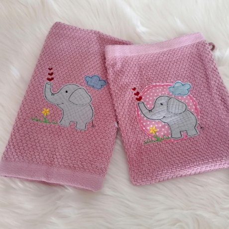 Stickdatei Elefant doodle XL SET