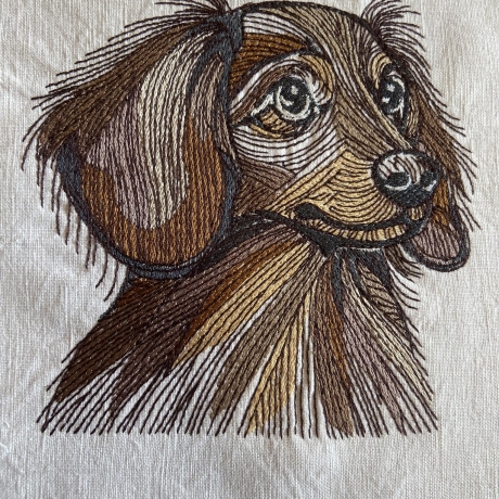 Mischling Luki - 12.66 x 12.76 cm