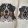 Berner Sennenhund - 12.78 x 12.28 cm