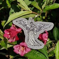 ITH  Anhänger - Engel 01 - 7.85 x 5.87 cm