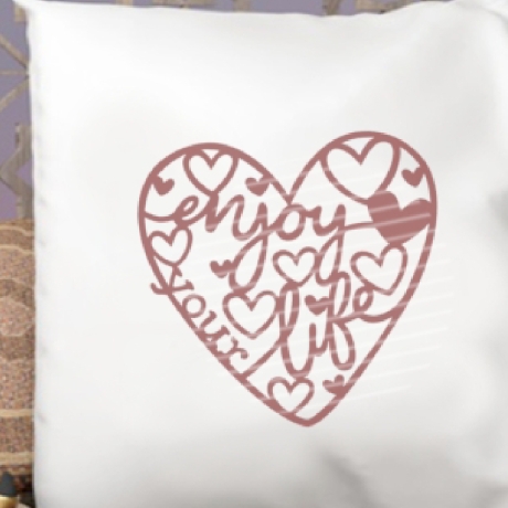 Enjoy Your Life Plotterdatei SVG DXF 