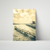 Fotografie Entensteg  FineArtDruck Vintage Look