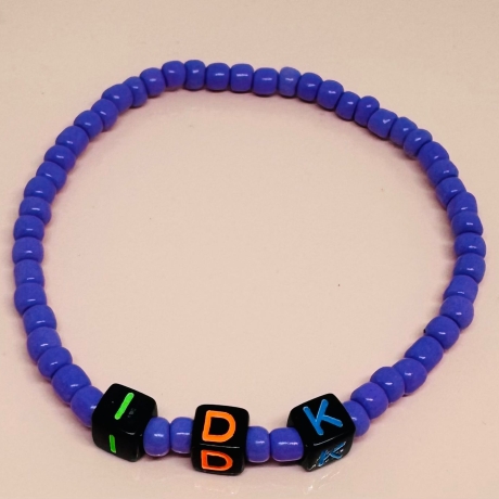Trend Statement-Armbänder Jugendwort Handgemacht personalisierbar
