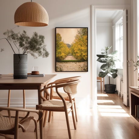 Fotografie Flussbett im Allgäu - FineArt Druck