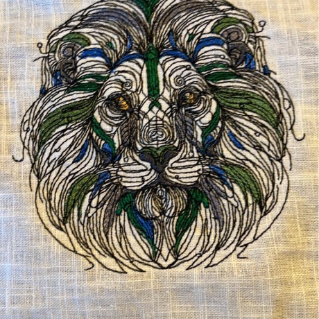Löwe - 16.21 x 15.77 cm
