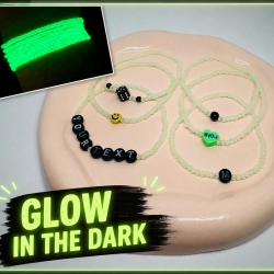 Glow in the Dark Armband personalisiert