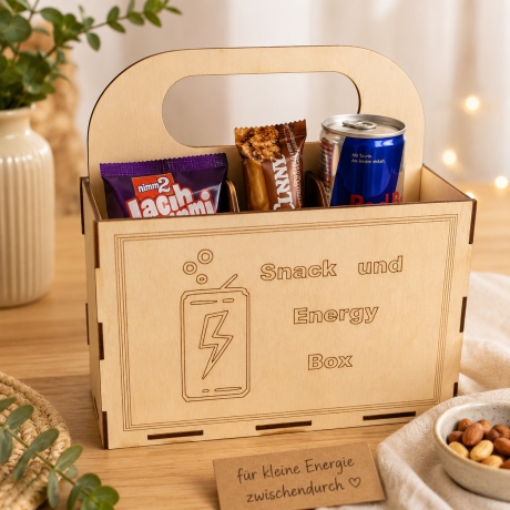 ⚡ Snack & Energy Box – die perfekte Geschenkidee
